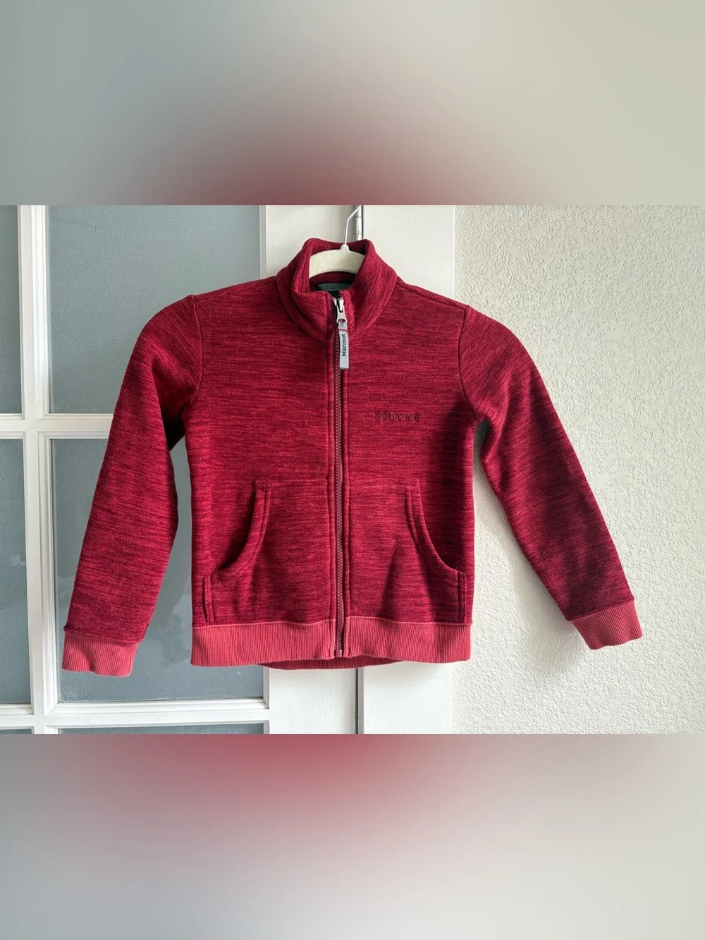 Marmot - Unisex Couloir Fleece Full Zip 2 Pocket Fleece - Size X-Small - Red